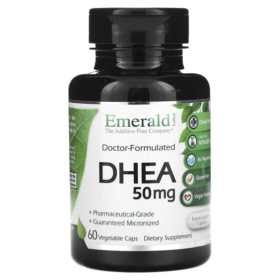 Витамин DHEA Emerald Laboratories, 50 мг, 60 капсул
