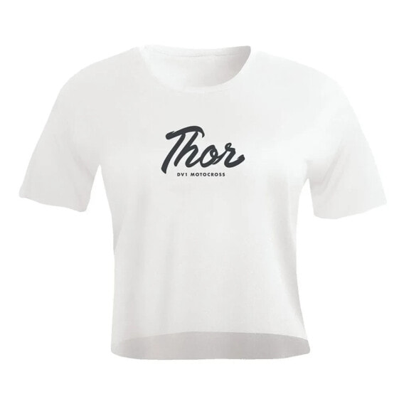 THOR Script Crop short sleeve T-shirt