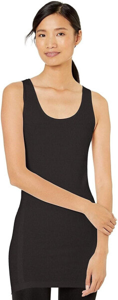 Lyssé 258956 Women's Anatomical Cotton Tank Top Black Size Small