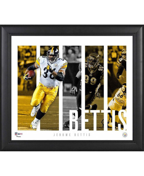 Картина с игроком Jerome Bettis Pittsburgh Steelers от Fanatics Authentic 15" x 17" Player Panel Collage.