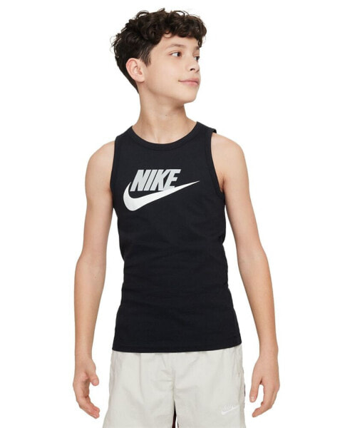 Рубашка для малышей Nike Sportswear Essential Cotton Tank Top, большой размер