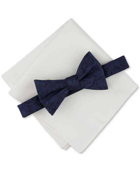 Men's 2-Pc. Edken Bow Tie & Pocket Square Set, Created for Macy's