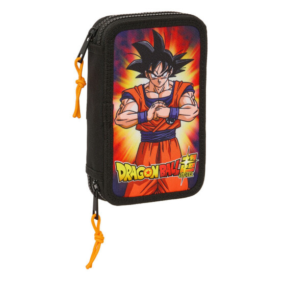 Двойной пенал Dragon Ball Чёрный 12.5 x 19.5 x 4 cm 28 Предметы