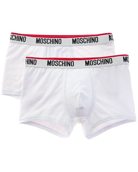 Moschino 2Pk Trunk Men's White S