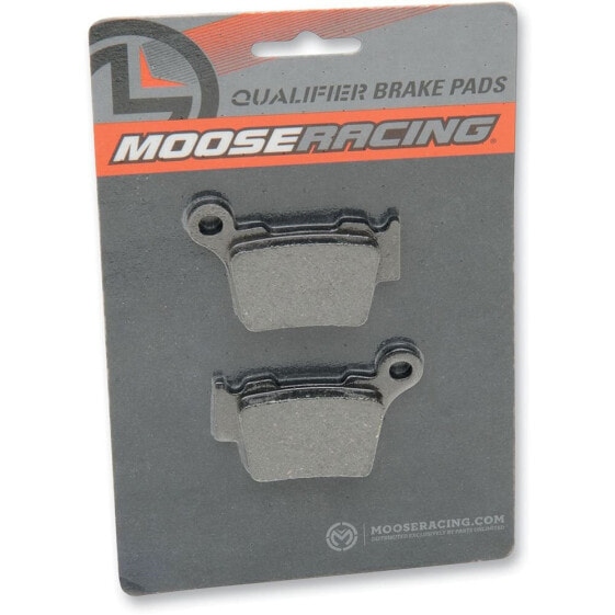 MOOSE HARD-PARTS Qualifier Rear Organic Brake Pads KTM EXC 250/300 Six Days 04-20