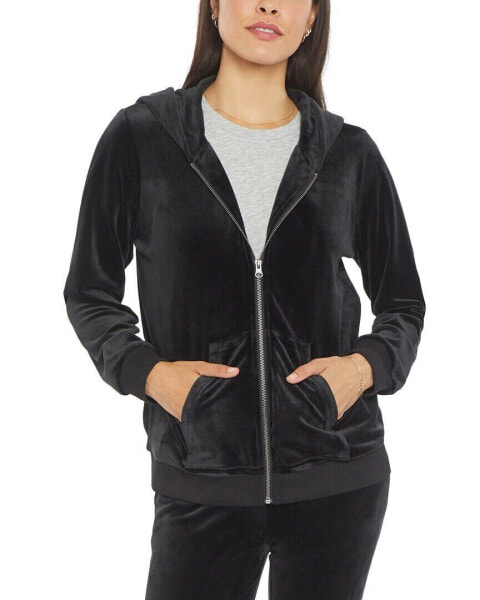 Nydj Zip Front Hoodie Women's Xxs