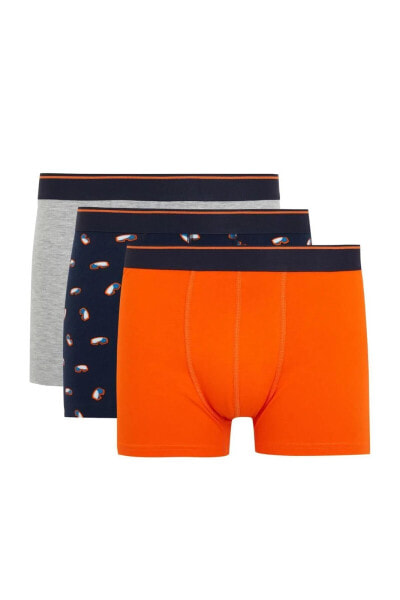 Regular Fit 3'lü Boxer B0579ax23au