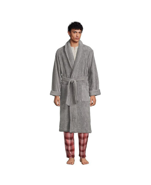 Men's Calf Length Turkish Terry Robe