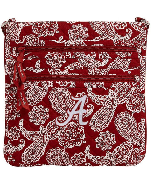 Women's Alabama Crimson Tide Iconic Triple-Zip Bandana Hipster Crossbody Purse