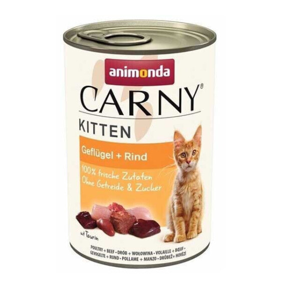 ANIMONDA Carny Kitten Beef With Poultry 400g Wet Cat Food