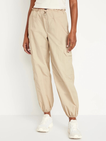 Mid-Rise Cargo Performance Pants