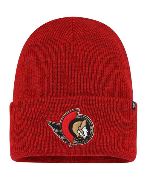 Men's Red Ottawa Senators Brain Freeze Cuffed Knit Hat