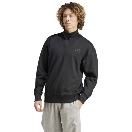 ADIDAS All SZN Fleece half zip sweatshirt