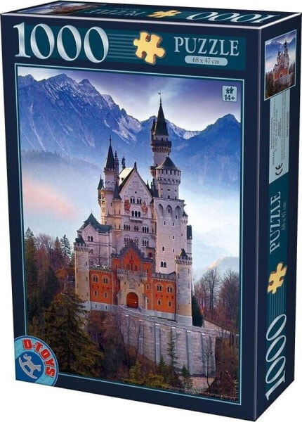 D-Toys Puzzle 1000 Niemcy, Zamek Neuschwanstein