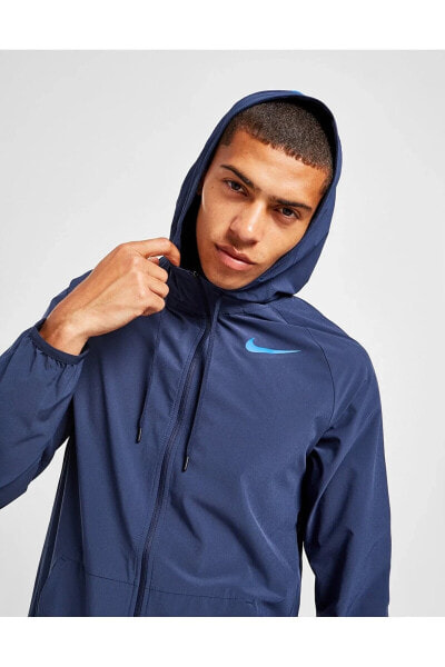 Олимпийка Nike Pro Dri-FIT Flex Vent Max Men's Full-Zip Hooded Курьерская Куртка DM5946-451