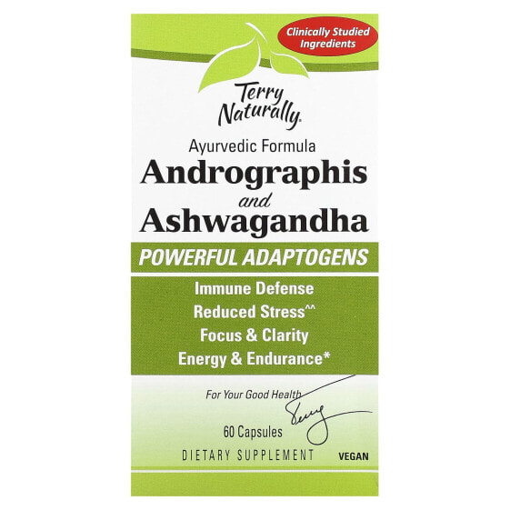 Andrographis and Ashwagandha, 60 Capsules