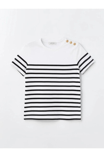 Топ LC WAIKIKI Vision Striped Short Tee