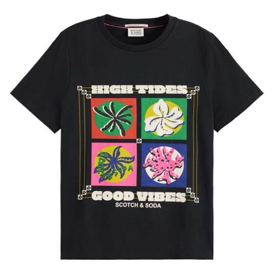 SCOTCH & SODA Artwork short sleeve T-shirt