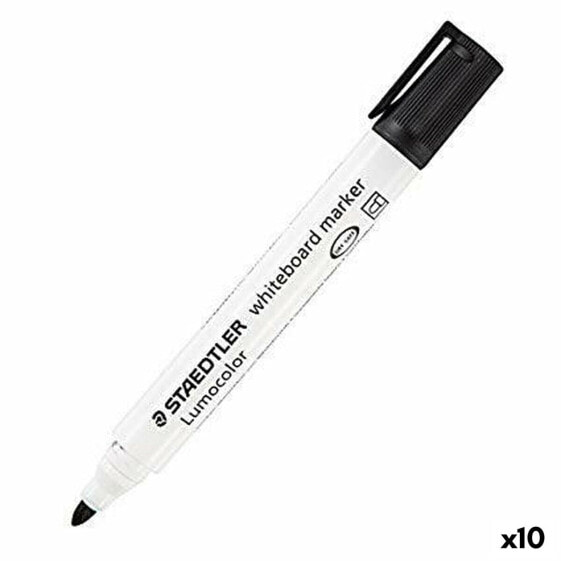 Фетр Staedtler Белая доска Белый Чёрный (10 штук) (1 штук)