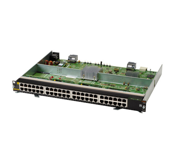 HPE 6400 48-port 1GbE Class 4 PoE v2 - Gigabit Ethernet - 315 mm - 439 mm - 43 mm - 3 kg