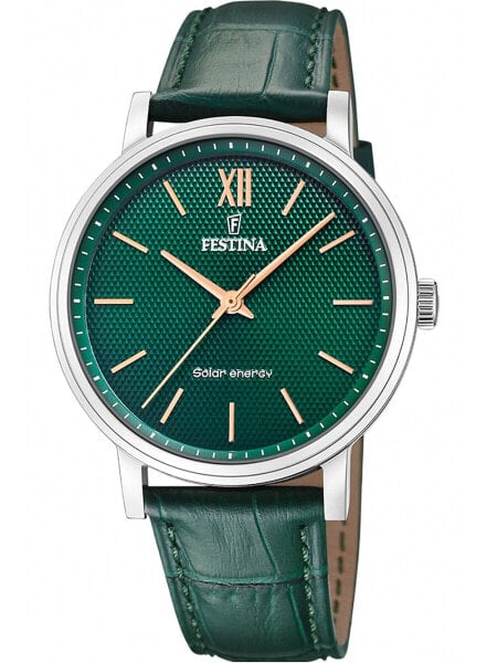 Festina F20660/5 Solar Mens Watch 41mm 5ATM