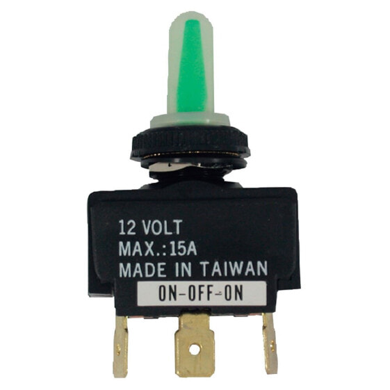 MARINE TOWN ON/OFF/ON 15A 12V Illuminated Switch