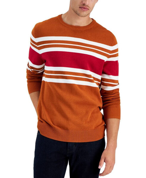 Men's Colin Striped Sweater, Created for Macy's