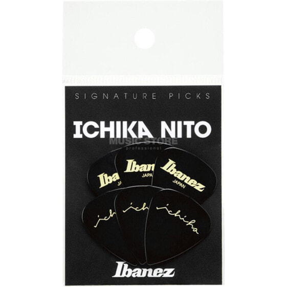 Ibanez Ichika Nito Signature Plektren 0,8mm Black