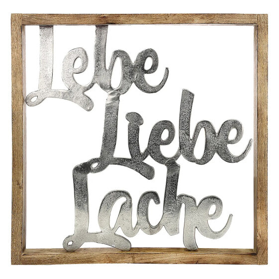 Holzrahmen Lebe, Liebe & Lache