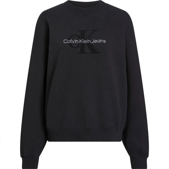 CALVIN KLEIN JEANS Chenille Monologo sweatshirt