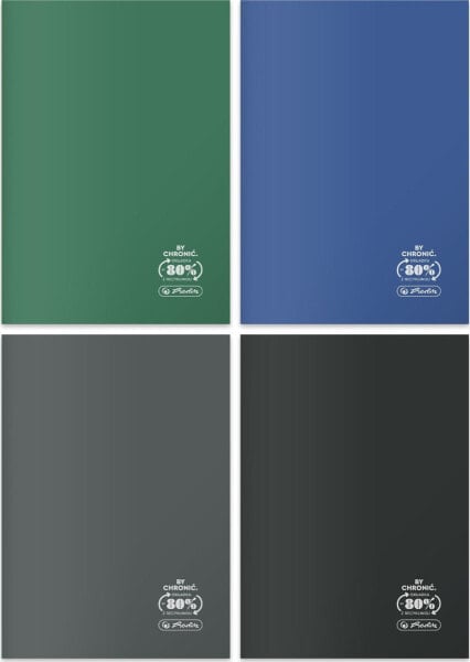 Herlitz Zeszyt A4/60K kratka Eco PP Ocean Colors (5szt)