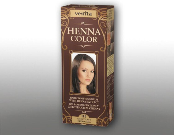 Venita Ziołowe Balsamy Henna Color 115 Czekolada 75ml
