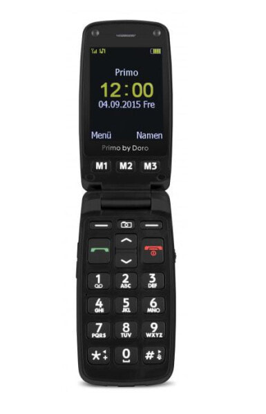 Мобильный телефон Doro Primo 406 Черный, Серебристый