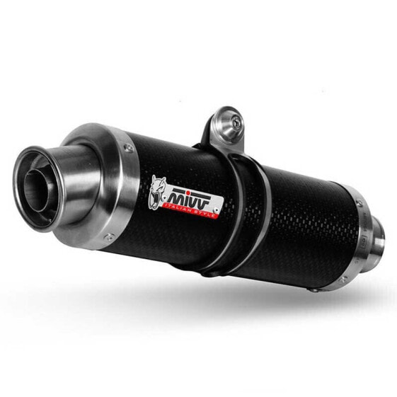 MIVV GP Kawasaki Z750 2007-14 K.018.L2S homologated slip on muffler