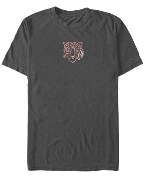 Small Tiger Face Men's Short Sleeve T-Shirt