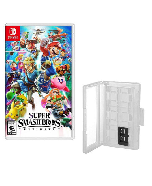 Super Smash Bros Game with Game Caddy for Switch