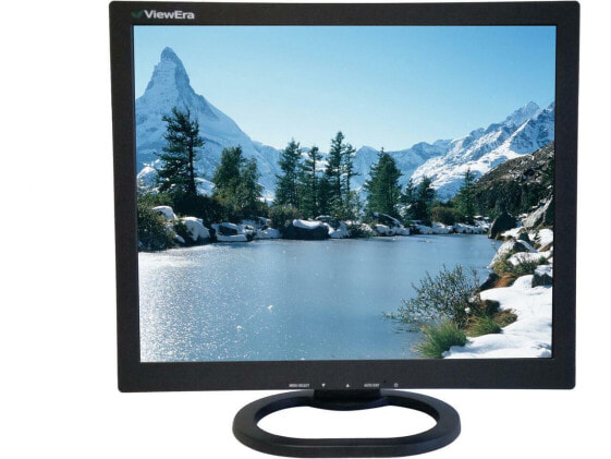 ViewEra V172BN2 Black 17" LCD/LED Video Monitor, 250cd/m2, 1000:1, BNC In/Out, D