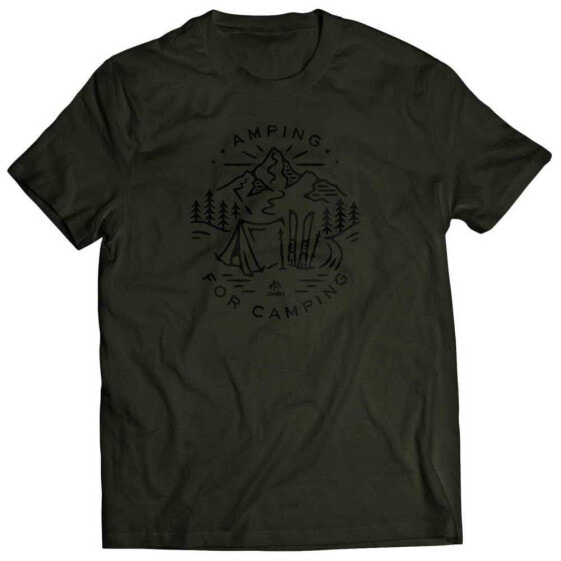 JONES Amping For Camping short sleeve T-shirt