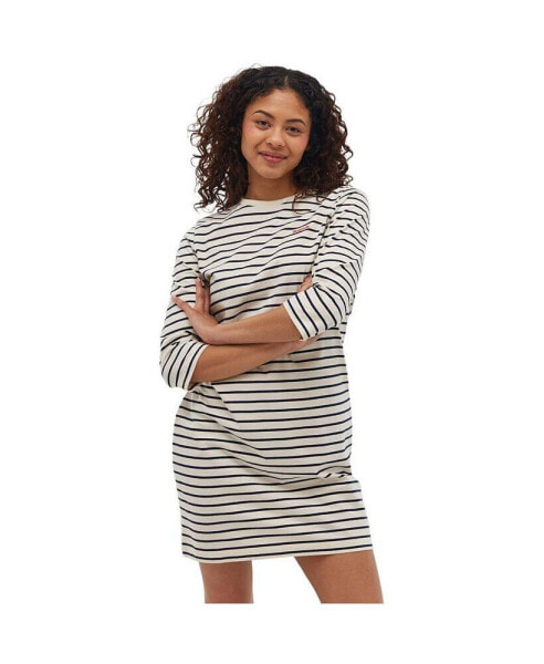 Women's Mab Striped 3/4 Sleeve Dress