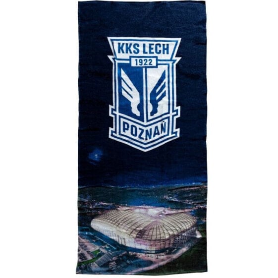 KKS Lech Stadium towel at night