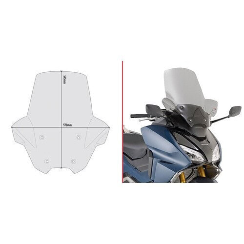 GIVI Windshield Honda Forza 750 21