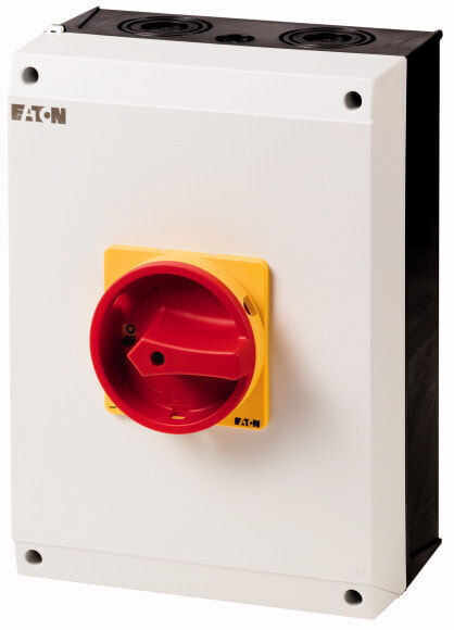 Eaton P3-100/I5/SVB - Rotary switch - 3P - Grey - Red - Yellow - IP65 - -25 - 40 °C