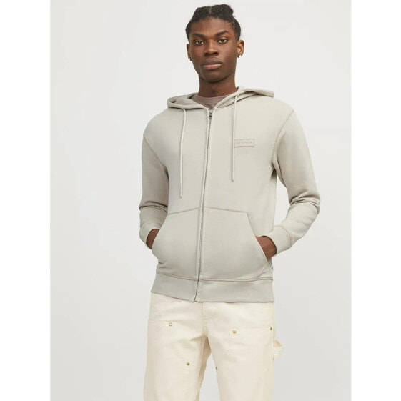 JACK & JONES Faded full zip sweatshirt