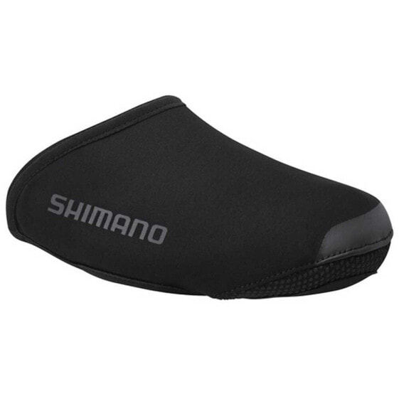 Защитные перчатки Shimano Dual Soft Shell Toe черные