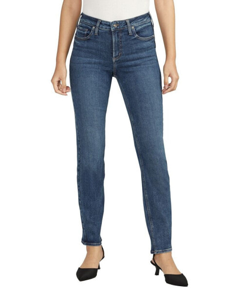 Джинсы женские Silver Jeans Co. модель Infinite Fit Mid Rise Straight Leg