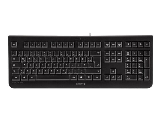 Cherry KC1000 Tastatur"Schwarz Französisch Kabelgebunden