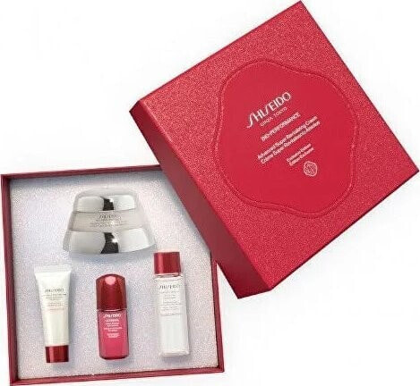 Shiseido Exclusive Edition Set Shiseido: Bio-Performance, Softening, Lotion, For Face, 30 ml + Benefiance, Cleansing, Cleansing Foam, 15 ml + Ultimune Power Infusing, Serum, For Face, 5 ml + Bio-Performance Advanced Super Revitalizing, Hyaluronic Acid, A