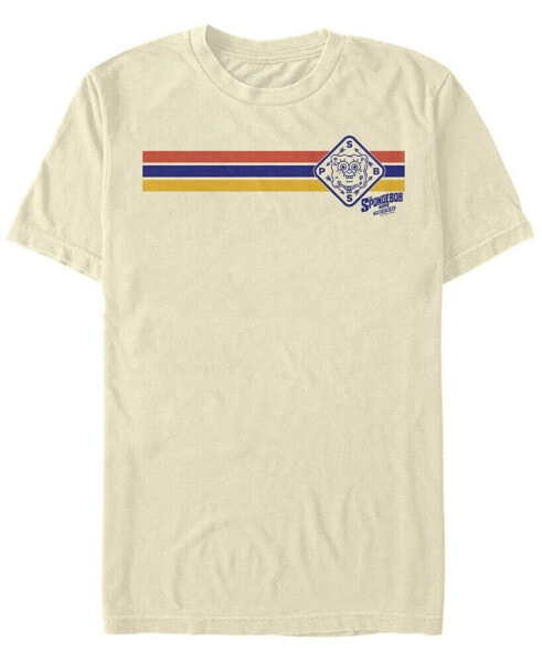 Men's Spongey Stripes Short Sleeve Crew T-shirt