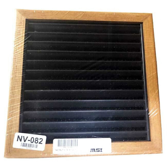 Вентиляционная решетка с фильтром VITRIFRIGO Tile Frame+Filter 254x254 мм Air Inlet Grid Black