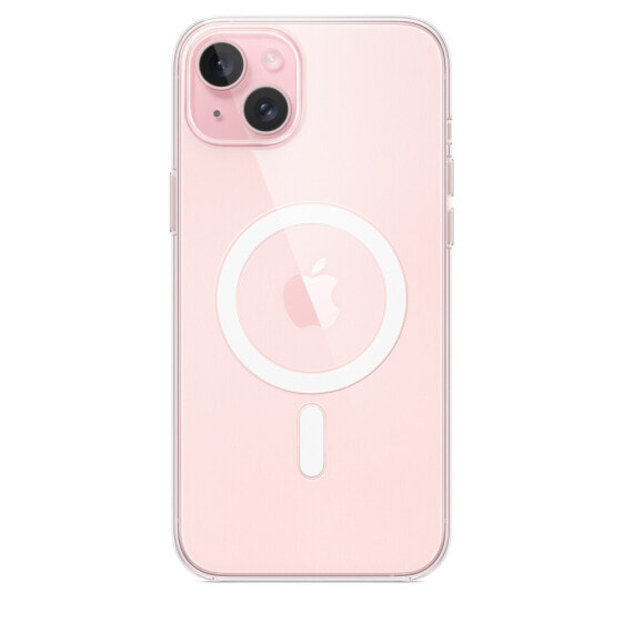 Прозрачный чехол Apple Clear Case MagSafe iPhone 15 Plus